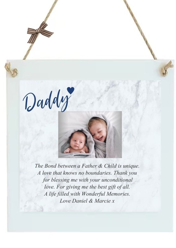 Pure Essence Greetings Dad Personalised Photo Plaque Secondary image