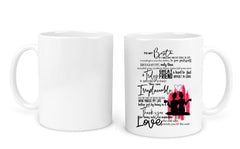Pure Essence Greetings Friendship Personalised Mug (White) - Glasswares & Drinkwares - British D'sire