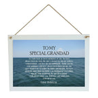 Pure Essence Greetings Grandad Personalised Poem Plaque - Signs & Plaques - British D'sire