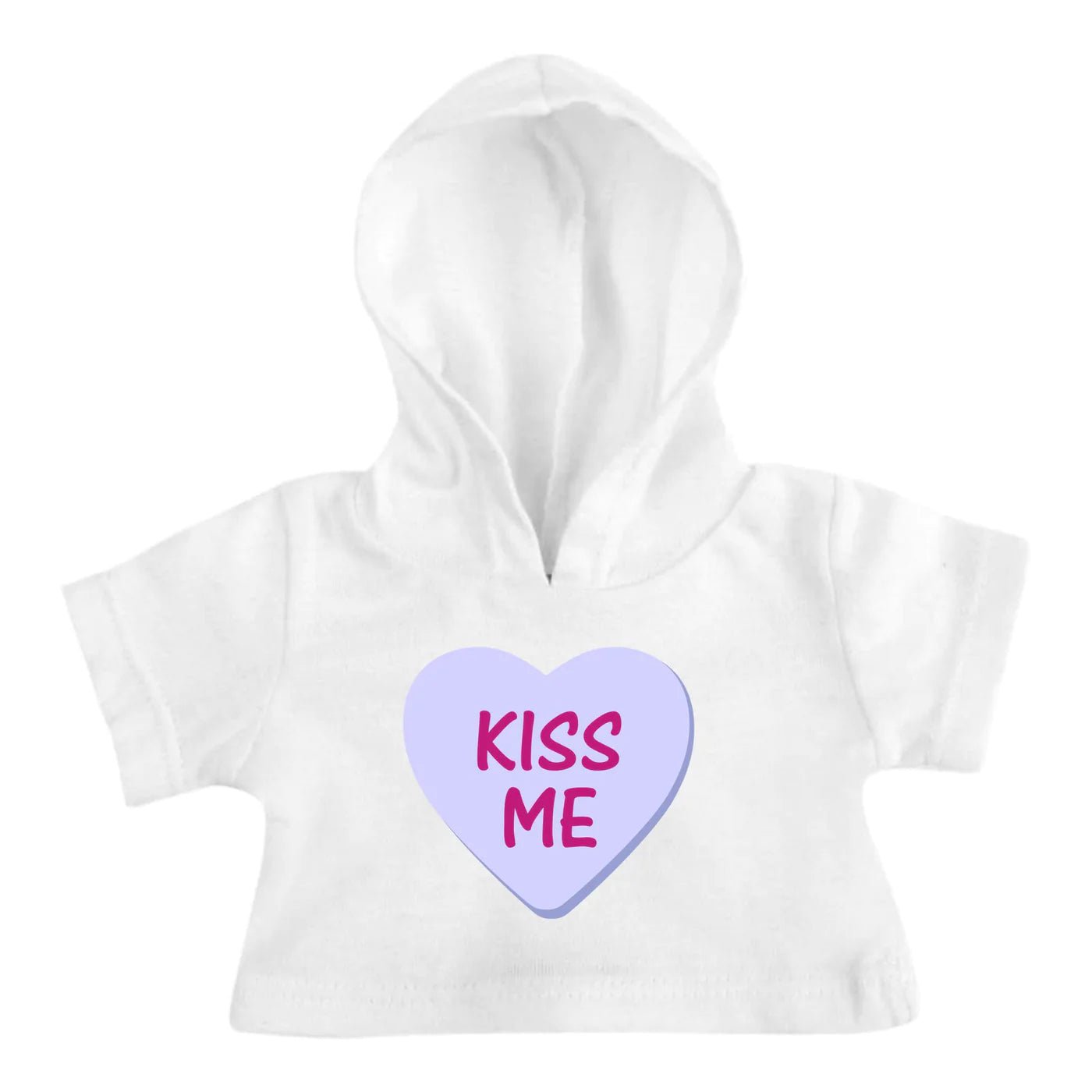 Pure Essence Greetings Love Heart Candy Custom Hoodie Teddy T-shirt - Stuffed & Plush Animals - British D'sire