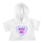 Pure Essence Greetings Love Heart Candy Custom Hoodie Teddy T-shirt - Stuffed & Plush Animals - British D'sire