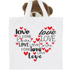 Pure Essence Greetings LOVE Teddy Bear and Photo Locket Necklace Gift Set - Stuffed & Plush Animals - British D'sire