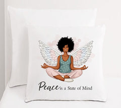 Pure Essence Greetings Peace Personalised Cushion - Cushions & Covers - British D'sire