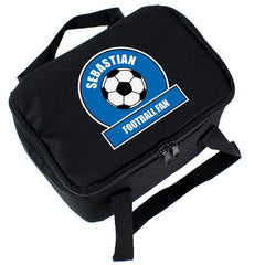 Pure Essence Greetings Personalised Football Fan Lunch Bag - Lunchboxes - British D'sire