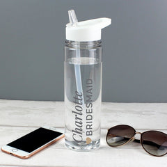 Pure Essence Greetings Personalised Gold Heart Island Water Bottle - Bottles & Thermos - British D'sire