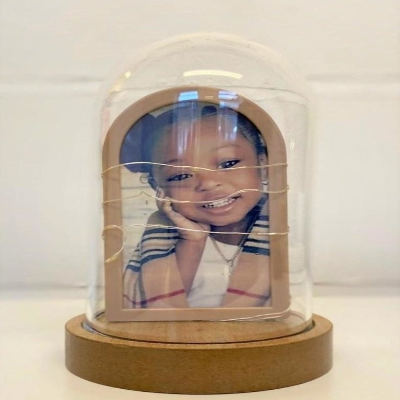 Pure Essence Greetings Personalised LED Photo Lamp - Lamps & Shades - British D'sire