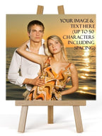 Pure Essence Greetings Personalised Photo Easel Plaque - Signs & Plaques - British D'sire