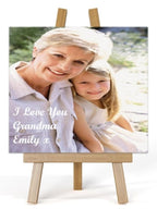 Pure Essence Greetings Personalised Photo Easel Plaque - Signs & Plaques - British D'sire