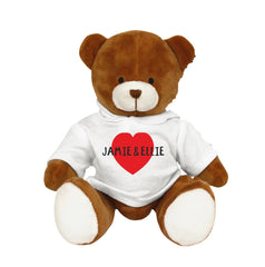 Pure Essence Greetings Personalized Hoodie Teddy Bear | Soft Toy - Stuffed & Plush Animals - British D'sire