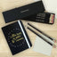 Pure Essence Greetings Plans & Schemes Notebook with 12 Pencils in Box - Appointment Books & Planners - British D'sire