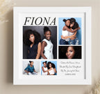 Pure Essence Greetings Sister Personalised 5 Images Photo Collage - Housings & Frames - British D'sire
