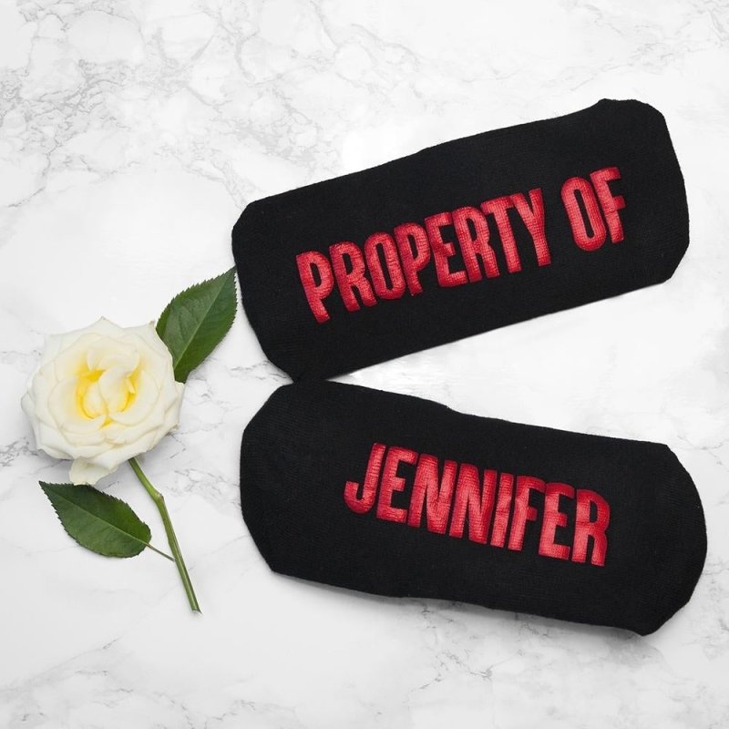 Pure Essence Greetings Sole Mates Personalised Socks - Womens Socks - British D'sire