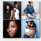 Pure Essence Greetings Square Photo Wood Panels - Housings & Frames - British D'sire