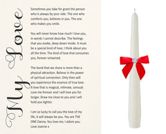 Pure Essence Greetings The One Personalized Love Poem Scroll - Personalised Gifts - British D'sire