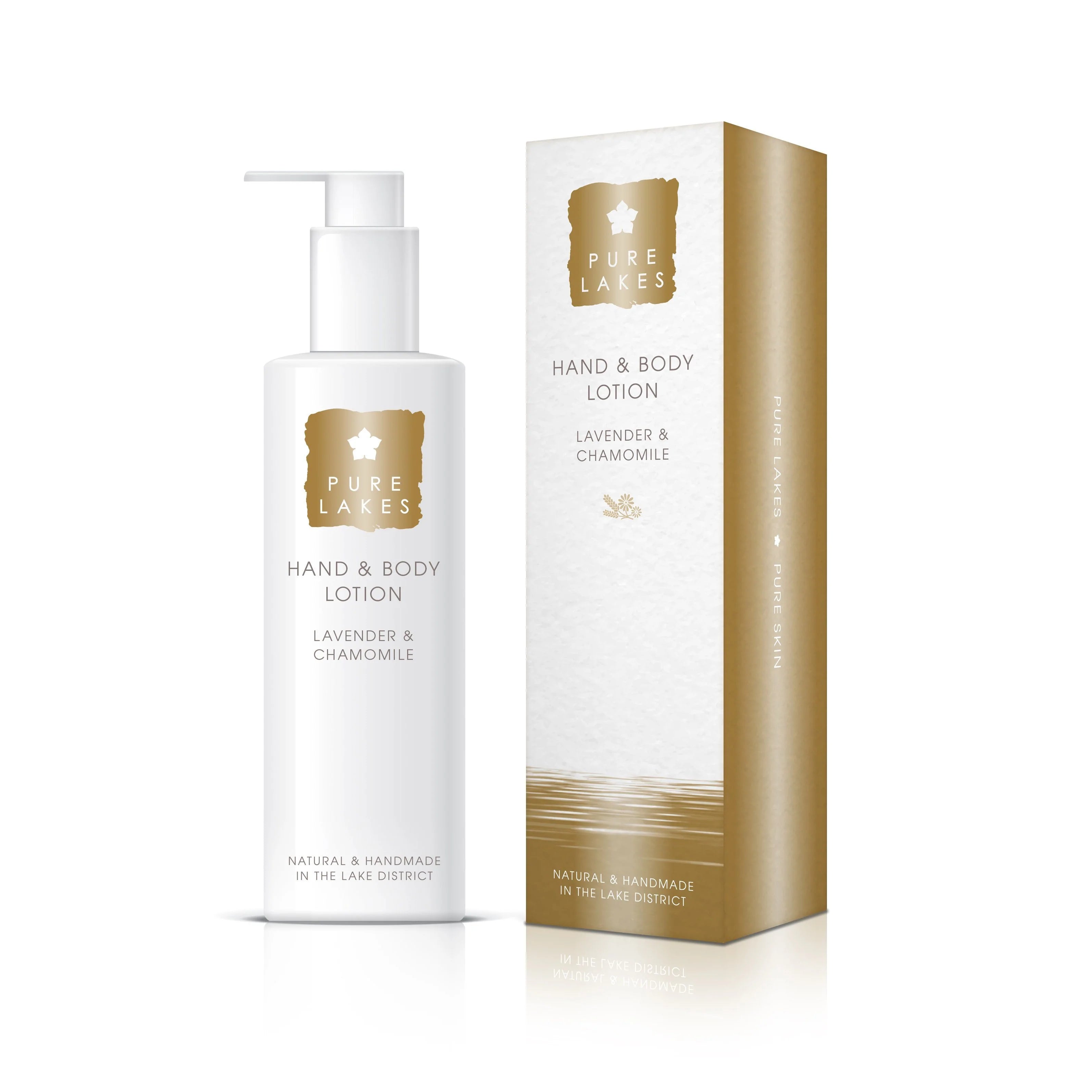 Pure Lakes Lavender & Chamomile Hand & Body Lotion 250ml - Body Care - British D'sire Main image