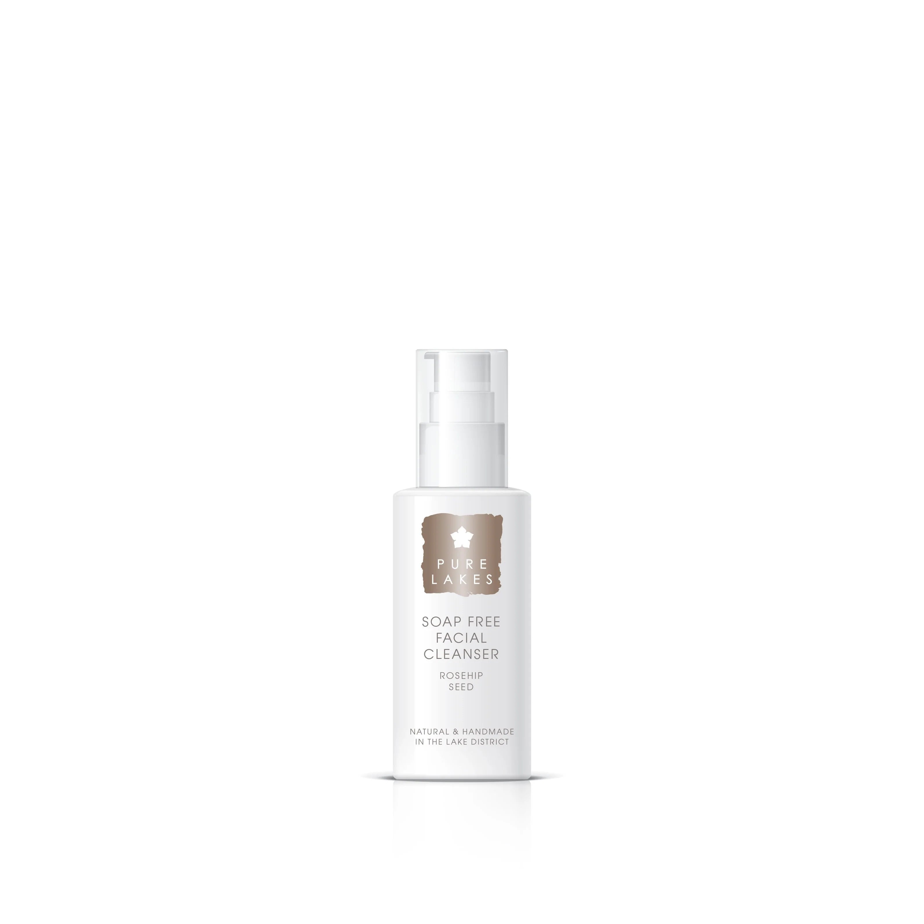 Pure Lakes Rosehip Seed Soap Free Facial Cleanser 250ml - Face Care - British D'sire Main image