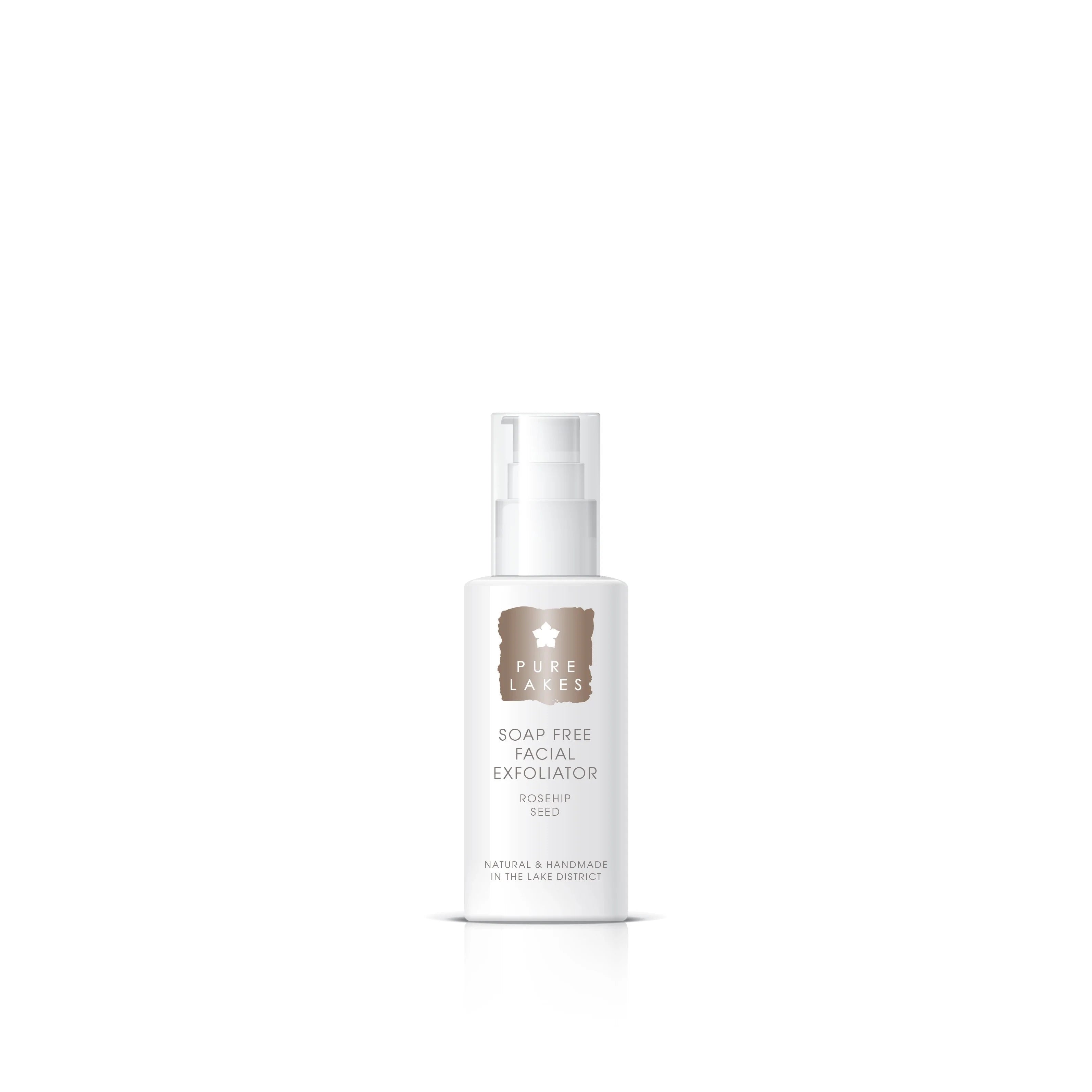 Pure Lakes Rosehip Seed Soap Free Facial Exfoliator 250ml - Face Care - British D'sire Main image