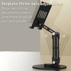 R-JUST HZ40 Mechanical Lift Tablet Desktop Stand(Black) - Tablet Desktop Stand - British D'sire