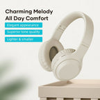 ROCK Space O2 HiFi Bluetooth 5.0 Wireless Headset with Mic, Support TF Card (White) - Bluetooth 5.0 Wireless Headset - British D'sire