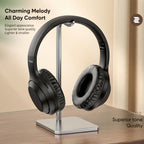 ROCK Space O2 HiFi Bluetooth 5.0 Wireless Headset with Mic, Support TF Card (White) - Bluetooth 5.0 Wireless Headset - British D'sire