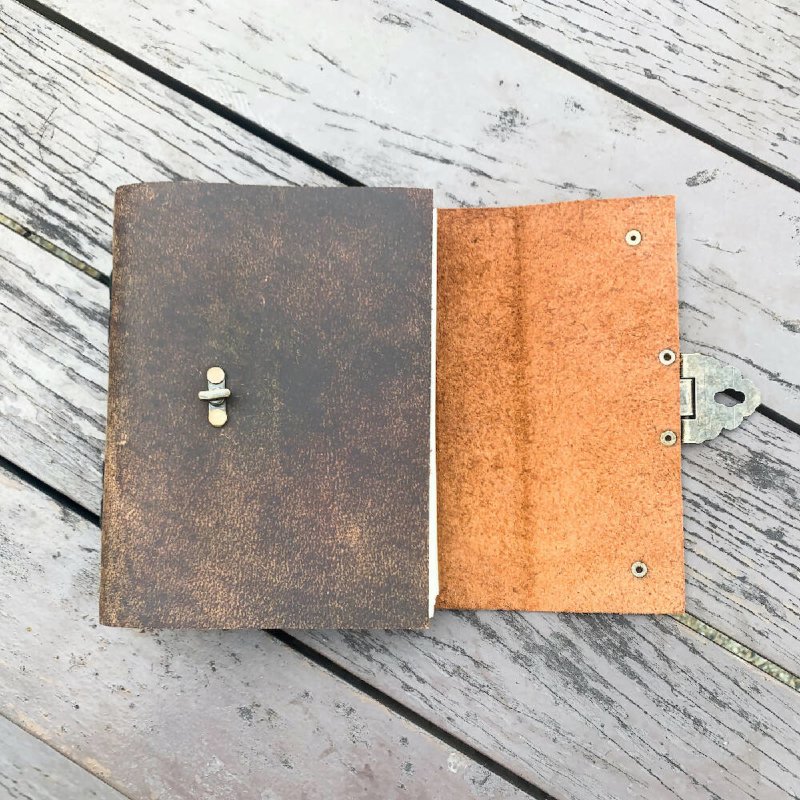 Rofozzi A5 Leather Journal with Latch - Tablets & Accessories - British D'sire