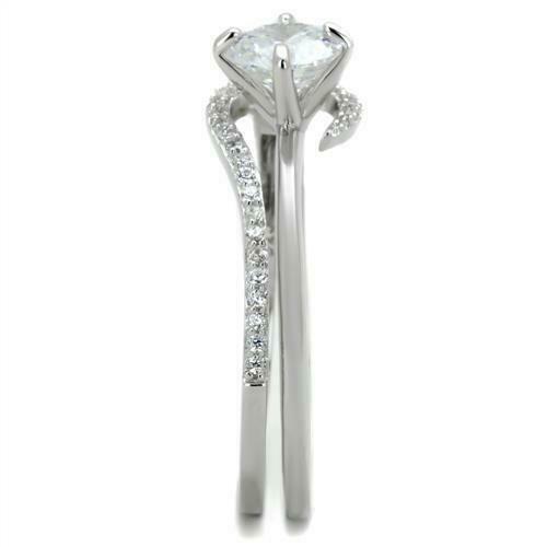 Jewellery Kingdom  Details about   Ladies ring set sterling silver cz engagement wedding band 2p 15ct handmade 336