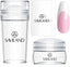 Saviland French Tip Nail Stamp - 4PCS Nail Art Stamper Kit Clear Silicone Nail Stamping Long & Short Jelly Stamper for Nails with Scrapers Nail Stamper Kit for French Manicure Home DIY Nail Salon - British D'sire