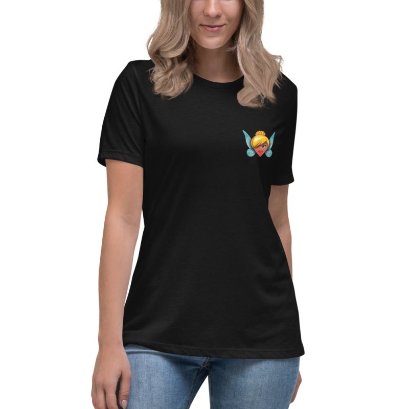S&B Fairy Heart Casual Half Sleeves T-shirts for Women's | Casual Women's T-shirts | Women's Half Sleeve Tees Secondary image
