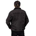 S&B Moonlight Heart Denim Jacket For Men - Men's Jacket - British D'sire