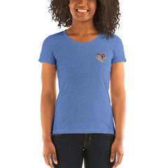 S&B Short Sleeve Heart Broke Heart T-shirt For Women - Women's T-Shirts & Shirts - British D'sire