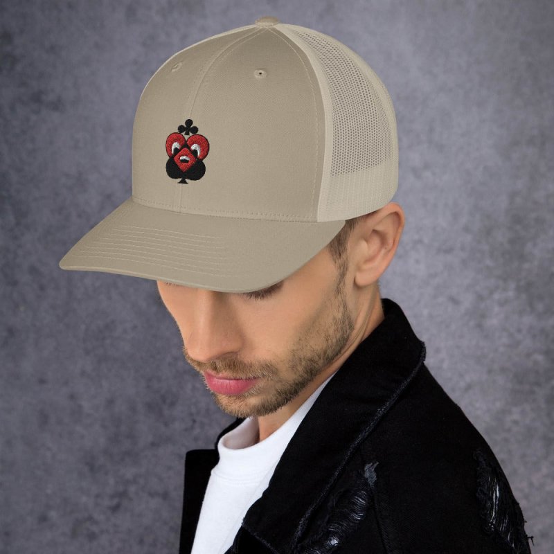 S&B Trucker Lucky heart Cap - Men's Accessories - British D'sire