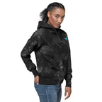 S&B Unisex Champion Tie-Dye Mirror Heart Sweatshirt - British D'sire