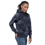 S&B Unisex Champion Tie-Dye Mirror Heart Sweatshirt - British D'sire