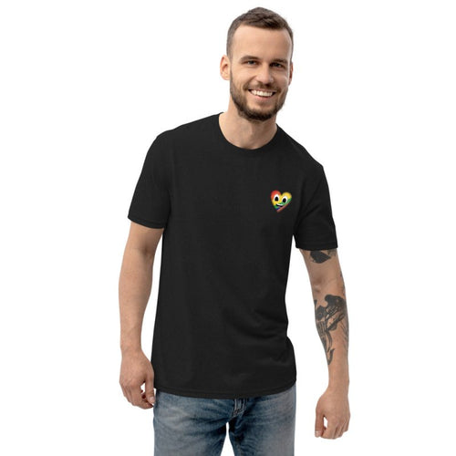 S&B Unisex Recycled Pride Heart T-shirt