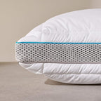Simba Hybrid® Pillow, with Temperature regulating Stratos technology & Customisable height (45 x 70cm) - British D'sire