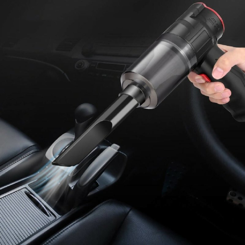 Small Car Blowing And Suction Dual-Purpose Vacuum Cleaner Wired Model 13000pa Secondary image