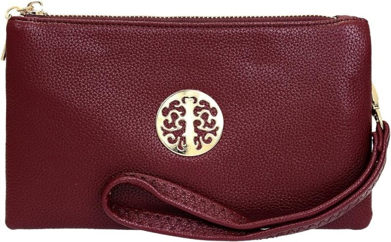 Small Clutch Bags with Wristlet and Long Adjustable Strap | Packaged With Elegant Tiana Marie Dust bag - Women's Wallets - British D'sire