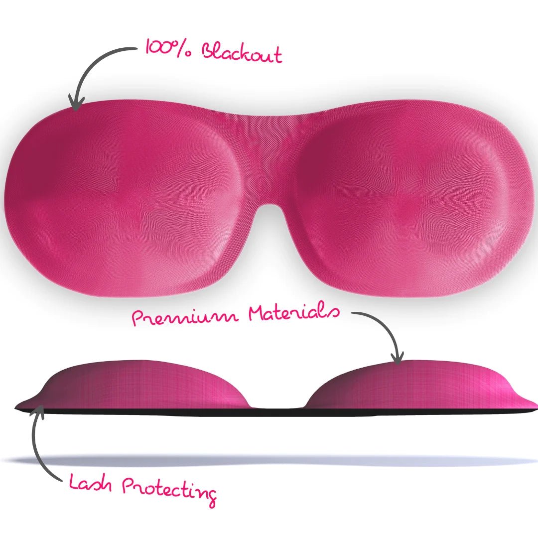 Smug Contoured 3D Blackout Sleep Mask - Women's Accessories - British D'sire