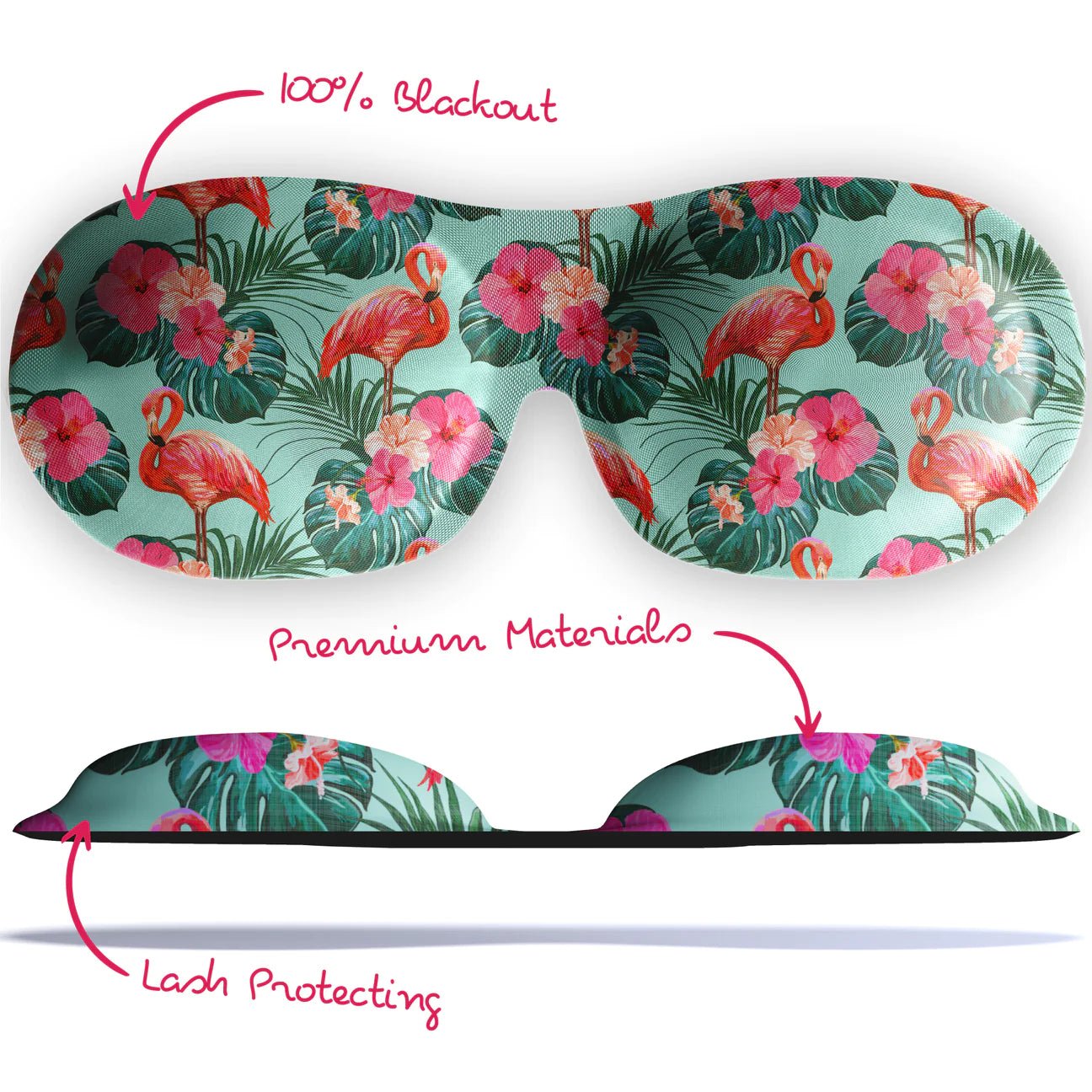 Smug Contoured 3D Blackout Sleep Mask - Women's Accessories - British D'sire