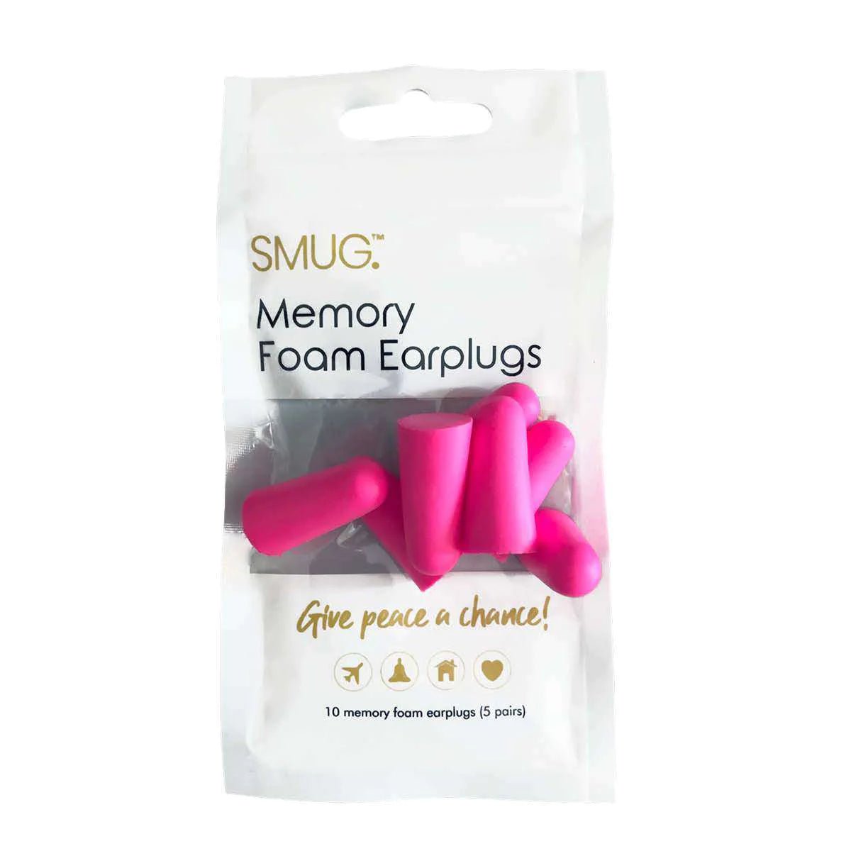 Smug Memory Foam Earplugs - Earplugs - British D'sire