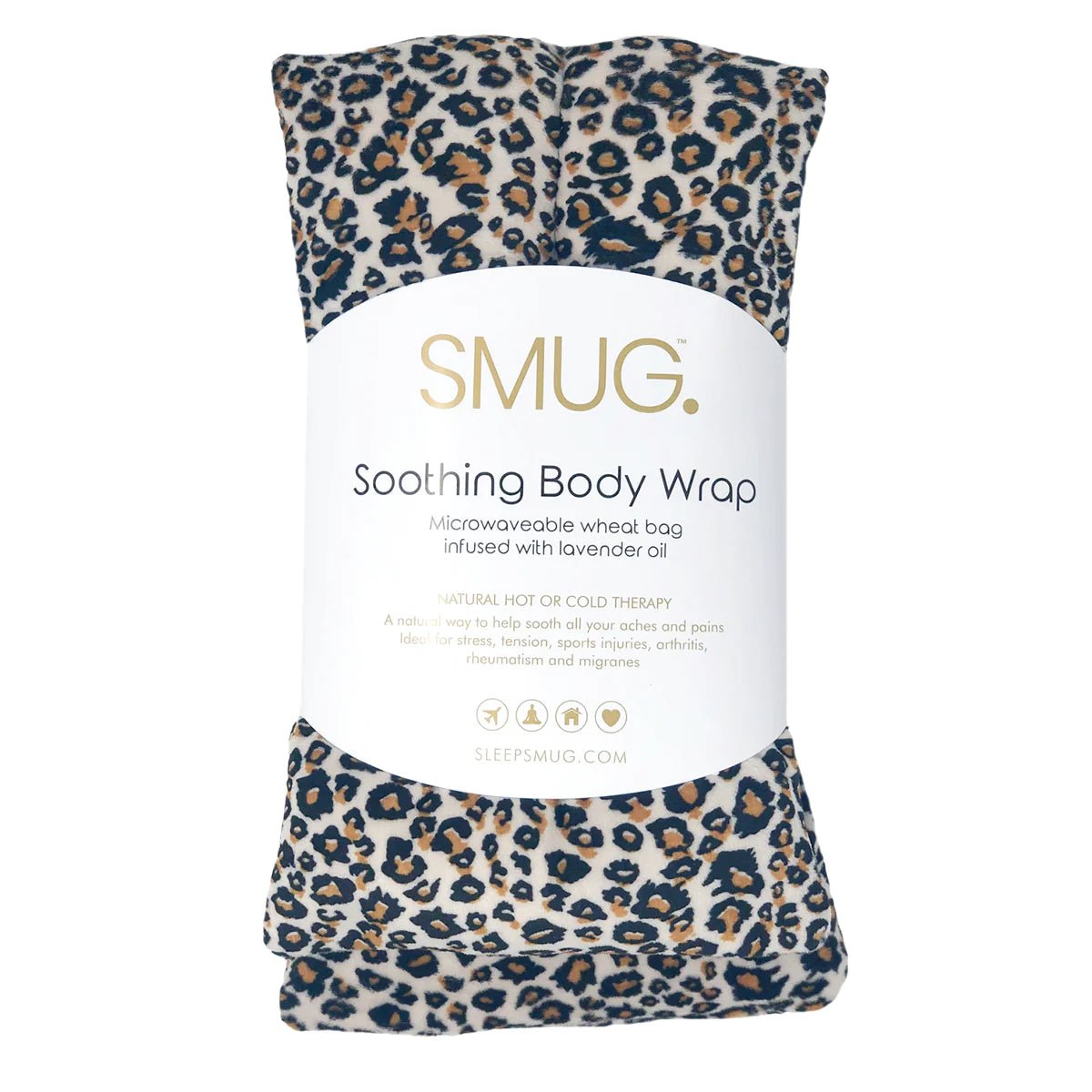 Smug Soothing Body Wrap Wheat Bag Infused with Lavender Oil - Women's Accessories - British D'sire