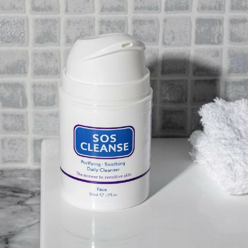 SOS Cleanse, Facial Cleanser, 50ml - Face Care - British D'sire