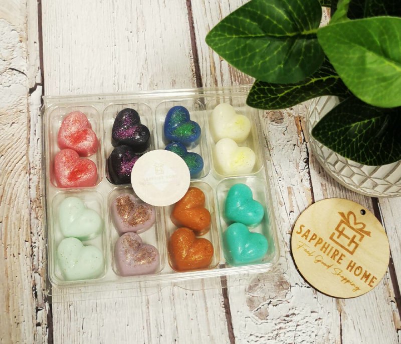 Soy Wax Heart Selection Box - Laundry - Fragrances - British D'sire