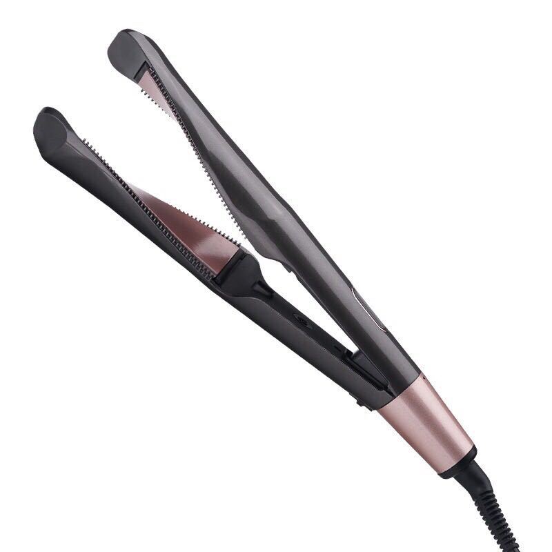 Spiral Twisted Hair Straightener, Automatic Curling Iron, Wave Electric Heating Hairdressing Temperature Control Splint - Hair Care & Styling - British D'sire