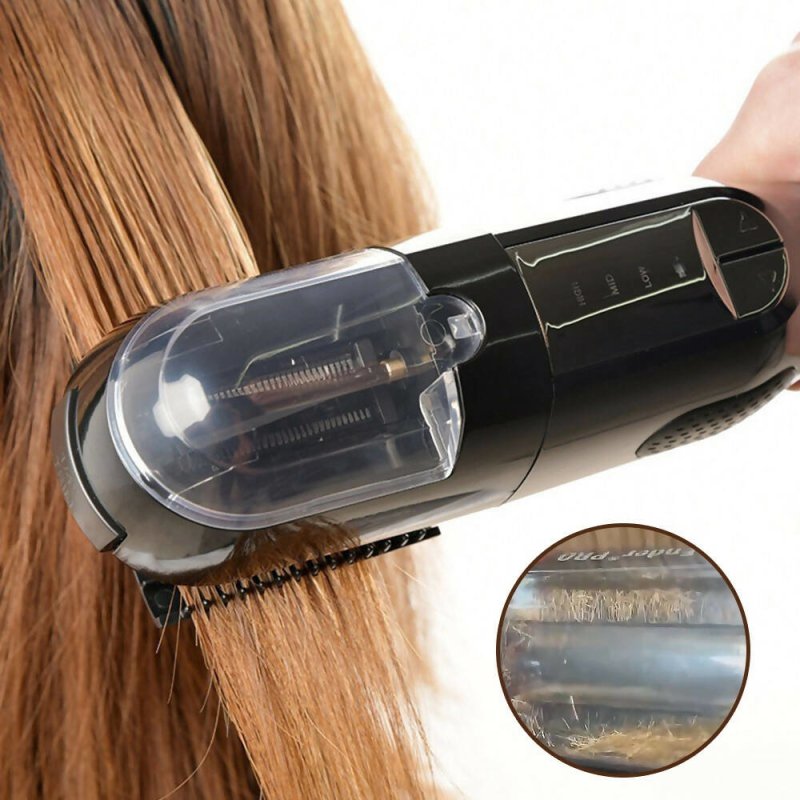 Split Ends Remover Hair Trimmer for Dry Damaged and Brittle,Spec: Gen 2 With Power Light(USB Plug) - Remover Hair Trimmer - British D'sire