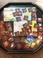 Teddo Play Countries, Cities, Flags, Borders & More (40+ Popular Countries of the World Set) - Learning & Education - British D'sire