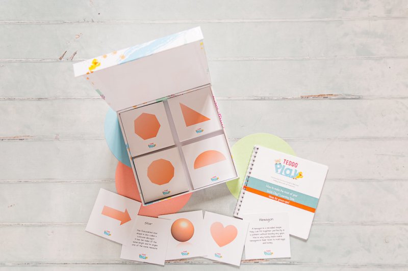 Teddo Play More Than Just Shapes! (34 2D and 3D Shapes Learning Cards) - Learning & Education - British D'sire