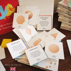 Teddo Play More Than Just Shapes! (34 2D and 3D Shapes Learning Cards) - Learning & Education - British D'sire