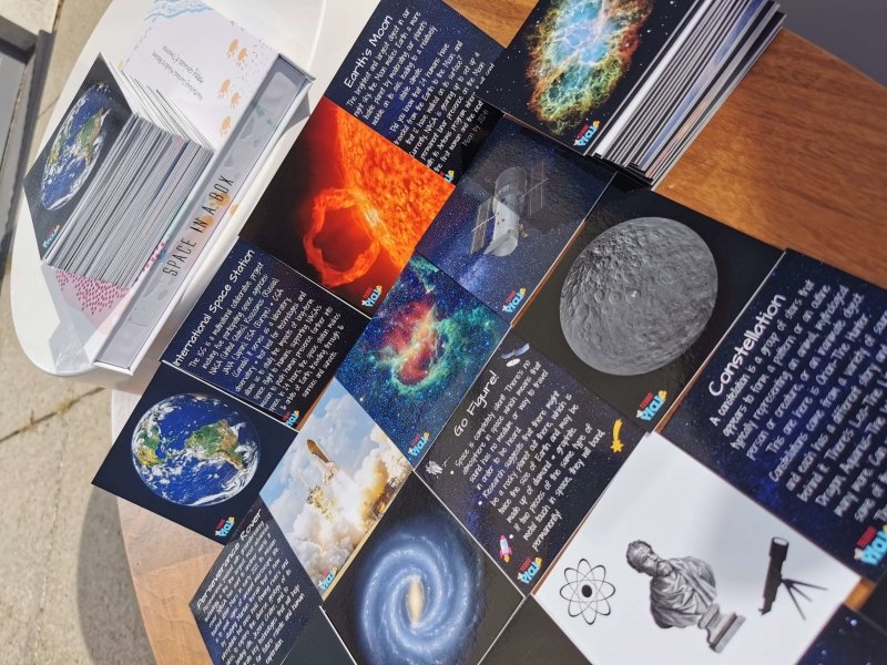 Teddo Play Space In A Box (Lesser-known Facts Edition) - Set of 40 - Learning & Education - British D'sire