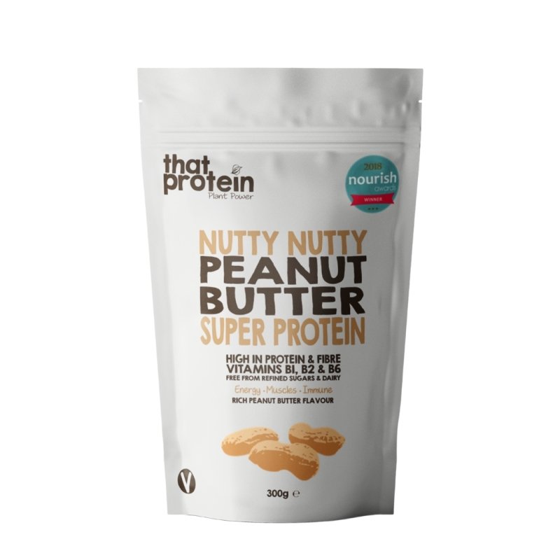 That Protein Nutty Peanut Butter Super Protein BIGGER 300g PACK - Vitamins & Supplements - British D'sire